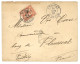 TONKIN : 1904 FRANCE Timbre F.M. 15c Obl. HON-GAY TONKIN Sur Lettre Pour La FRANCE. Superbe. - Other & Unclassified