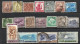 India 1965-75 Definitives Set Of 18 + 5p Wmk India & Star & 5p No Wmk, Used , SG 504/21 (E) - Used Stamps