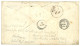 MADAGASCAR - BRITISH MAIL To INDIA : 1889 COLONIES GENERALE 25c Obl. TAMATAVE + Cachet Bleu BRITISH MAIL ANTANANARIVO Su - Andere & Zonder Classificatie