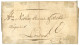 MARTINIQUE - OCCUPATION ANGLAISE : 1801 Rarissime Cachet SHIP LETTER MARTINIQUE Au Verso D' Une Lettre (pd) Avec Texte D - Otros & Sin Clasificación