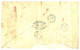 NOUVELLE CALEDONIE : 1878 CG Bande De 3 Du 40c SAGE Obl. NLLE CALEDONIE NOUMEA + PAQ. AN. V. SUEZ 1 MARSEILLE 1 Rouge  S - Otros & Sin Clasificación