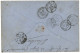 NOSSI-BE : 1875 CG 25c CERES Obl. NSB + CORR. D' ARMEES NOSSI-BE + "VIA SEYCHELLES" Manuscrit Sur Lettre Pour La FRANCE. - Sonstige & Ohne Zuordnung