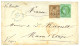 NOSSI-BE : 1879 COLONIES GENERALES 5c CERES + 30c SAGE, TB Margés Obl. MAYOTTE ET DEP. NOSSI-BE Sur Enveloppe Via BRINDI - Autres & Non Classés