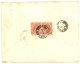 BOSNIA - Destination ARGENTINA : 1893 Pair 5k Canc. K.u.K MILIT. POST  TREBINJE On Reverse Of Envelope (slightly Shorten - Bosnien-Herzegowina