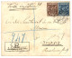 BRITISH EAST AFRICA : 1902 2a + 2 1/2a Canc. TAVETA On REGISTERED Envelope To MISSION House LEIPZIG. Vvf. - Otros & Sin Clasificación