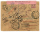 TRANSVAAL - Incoming Mail : 1901 FRANCE 50c Canc. NICE On REGISTERED Envelope To JOHANESBURG TRANSVAAL (Z.A.R) Redirecte - Transvaal (1870-1909)