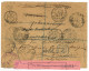 TRANSVAAL - Incoming Mail : 1901 FRANCE 50c Canc. NICE On REGISTERED Envelope To JOHANESBURG TRANSVAAL (Z.A.R) Redirecte - Transvaal (1870-1909)