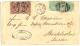 CHILE - VALPARAISO To SWEDEN : 1880 GB 1 1/2d (x2) + Pair 1 SHILLING Canc. C30 + VALPARAISO On Envelope To STOCKHOLM (SW - Chili