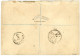 CYPRUS : 1879 1d (pl. 221) X2 + 2 1/2d (pl. 14) Canc. 942 + LARNACA CYPRUS + REGISTERED CYPRUS On Envelope "Via BRINDISI - Chypre (...-1960)