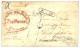 PRUSSIA - Incoming Mail : 1858 KEBOEMAN RES. BAGELEN / ZEE BRIEF / FRANCO In Red + Rare French Accountancy Handstamp F.3 - Other & Unclassified