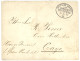 GERMANY - MARITIME - CAYO CONGO : 1896 DEUTSCHE SEEPOST LINIE HAMBURG WESTAFRIKA IV On Envelope To CAYO (CONGO FRANCAIS) - Otros & Sin Clasificación