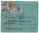 CHINA - VORLAUFER : 1893 2 MARK  (v37) Bloc Of 3 + 50pf (v50) + Verso 50pf (v50) + Strip Of 4 20pf (v48) Canc. SHANGHAI  - China (offices)