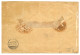 CHINA - VORLAUFER : 1895 20pf (v48d)x2 + 50pf (v50c)x2 Canc. SHANGHAI On REGISTERED Envelope (small Fault At Top) To GER - China (offices)