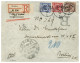CHINA - VORLAUFER : 1898 10pf  (v47) + 20pf (v48) + 50pf (v50) Canc. SHANGHAI + Chinese Cachet PEKING On REGISTERED Enve - Deutsche Post In China