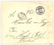 TOGO To RUSSIA : 1910 LOME TOGO + Tax Marking T On Envelope To KEGEL (RUSSIA). Verso, Blue Label KAISERLICH DEUTSCHES PO - Togo