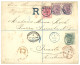 GOLD COAST - AKUSE : 1894 1/2d + 1d + 4d (x2) Canc. AKUSE On REGISTERED Cover To AUSTRIA. Superb. - Costa De Oro (...-1957)