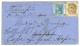 HONG-KONG To CAPE OF GOOD HOPE : 1865 8c + 12c Canc. B62 + HONG-KONG (verso) On Envelope To NATAL Redirected To CAPE OF  - Other & Unclassified