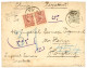 PERSIA To HONG-KONG : 1898 1 + 12 (x2) On Envelope From BUSCHIRE Via COLOMBO To HONG-KONG. Verso, Blue Label KAISERLICH  - Iran