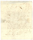 NETHERLAND INDIES - French Occupation : 1810 V.O.C 10 ST In Red On Entire Letter From SAMARANG To BATAVIA. NVVP Certific - Indes Néerlandaises