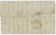 ZEE BRIEF SERANG : 1857  ONGEFRANKEERD / ZEE BRIEF / SERANG Red  + "LANDMAIL Via MARSEILLE" On Entire Letter To NETHERLA - Indes Néerlandaises