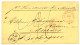 1868 SAMARANG In Red + Exchange Marking F./27 + "26" Tax Marking (double Rate) To ANVERS (BELGIQUE). Rare Combination. S - Niederländisch-Indien
