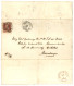 BATAVIA : 1867 10c (n°1) Canc. Half Round BATAVIA /FRANCO On Entire Letter With Text To SOERABAYA. Vvf. - India Holandeses