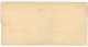 MAGELANG : 1867 10c (n°1) With 4 Nice Margins Canc. Half Round MAGELANG /FRANCO On Entire (some Faults). Vf. - Nederlands-Indië