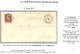 PASSOEROEAN : 1867 10c (n°1)  Canc. Half Round PASSOEROEAN /FRANCO On Envelope To SOERABAJA. Very Rare. Ex. VOERMAN (lot - Indes Néerlandaises