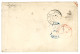 SIAM - PRE - U.P.U Mail : 1877 FRANCE 25c (x4) Canc. ST QUENTIN On Envelope To BANGKOK (SIAM). Verso, SINGAPORE In Red.  - 1849-1876: Klassieke Periode