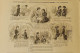 Delcampe - 1882 LE MONDE PARISIEN - GUERRE DE CHINE - GRÈVE DES TAPISSIERS - CHARLES FLOQUET - CLÉMENCEAU - PARFUMERIE DUSSER - Zeitschriften - Vor 1900