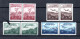 Croatia 1942 Set Aviation/Flugzeug Stamps (Michel 70/73) In Pairs MNH - Croatie