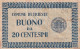 XK 683 - Comune Di Trieste - Buono Da 20 Centesimi - 1945 - Andere & Zonder Classificatie