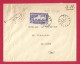 !!! SÉNÉGAL, LETTRE PAR AVION DE DAKAR POUR LA FRANCE DE 1942, CACHET SERVICE DE L'INTENDANCE MARITIME PORT DE DAKAR - Lettres & Documents