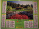 FRANCE - Almanach Du Facteur  1996 - Jardin Des Plantes - Le Mans (72) Et Jardin Public - Loches (37) - Groot Formaat: 1991-00