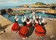 Folklore - Danses - Pays Basque - Groupe Folklorique Bi-Harri De Biarritz - La Ronde - Carte Neuve - Voir Scans Recto Ve - Dances