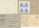 SUISSE POSTE MILITAIRE 4 LETTRES POSTE DE CAMPAGNE FELDPOST AKTIVDIENST 1939 CARTE POSTALE ENVELOPPE COVER - Sellados