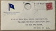 CANADA COVER USED TO USA 1944, ADVERTISING FURNESS WITHY & CO, FLAG, LOGO, SLOGAN, AIRMAIL SPEEDS' BUSINESS, KING STAMP, - Briefe U. Dokumente