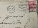 CANADA 1912, ADVERTISING COVER, MISSENT, SLOGAN, DRY FARMING CONGRESS, MAJOR W.B. BURNETT, PERFORATION SHIFT KING STAMP, - Lettres & Documents