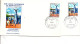 Delcampe - NOUVELLE CALEDONIE LOT DE 58 FDC - Lots & Kiloware (max. 999 Stück)