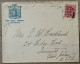 GREAT BRITAIN 1911, ADVERTISING THE BELL HOTEL GLOUCESTER, EDWARD STAMP, COVER USED TO USA, WELLS & SUMMIT CITY CANCEL. - Lettres & Documents