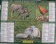 FRANCE - Almanach Du Facteur 2005 - Ane Et ânon - Coq - Brebis Et Agneau - Poussins - Vache Et Veau - Cochon - Grossformat : 2001-...