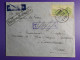 DN6 CHINA BELLE LETTRE RARE DEST.  1937 SHANGHAI   A CASABLANCA MAROC +AERIEN +++ AFFRANCH. INTERESSANT+++ - 1912-1949 République