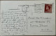 GREAT BRITAIN FRANCE TRANSATLANTIQUE LINE 1937, POSTCARD USED, NORMANDIE  LE HAVRE SOUTHAMPTON, LONDON CITY CANCEL, KING - Lettres & Documents