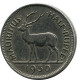 1/2 RUPEE 1950 MAURITIUS Münze #AP904.D.A - Maurice
