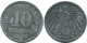 10 PFENNIG 1921 ALLEMAGNE Pièce GERMANY #AD521.9.F.A - 10 Renten- & 10 Reichspfennig