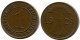1 REICHSPFENNIG 1929 D DEUTSCHLAND Münze GERMANY #DB130.D.A - 1 Renten- & 1 Reichspfennig
