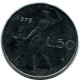 50 LIRE 1979 ITALY Coin #AZ533.U.A - 50 Liras