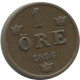 1 ORE 1896 SUECIA SWEDEN Moneda #AD396.2.E.A - Suecia