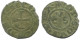 CRUSADER CROSS Authentic Original MEDIEVAL EUROPEAN Coin 0.5g/15mm #AC131.8.E.A - Autres – Europe