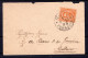 1889 6 GIU C.20 SASS.39 "EFFIGIE DI UMBERTO I"USATO SU BUSTA DA ROMA  X BELLUNO  MOLTO BELLA - Poststempel